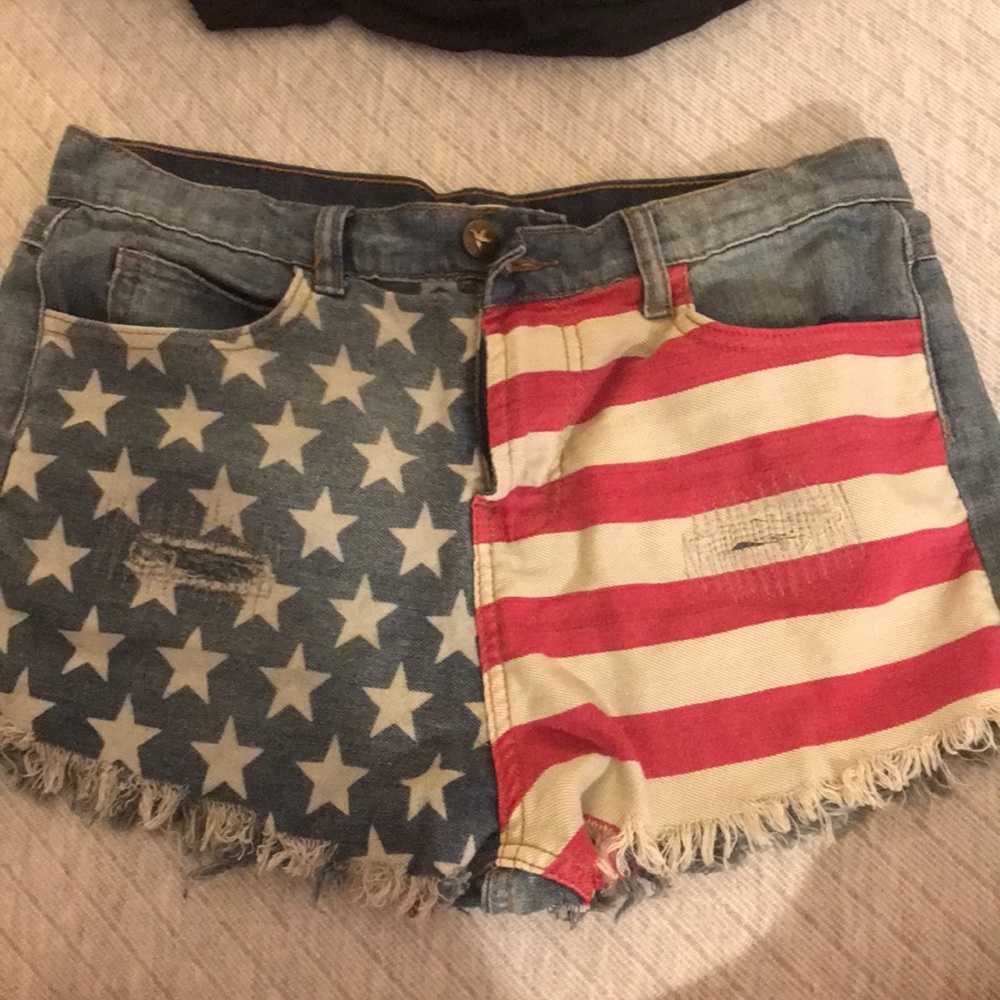 Sm American Flag shorts